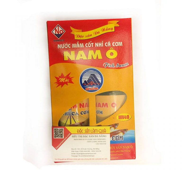 Nước mắm nam Ô đặc sản nổi tiếng ở Đà Nẵng