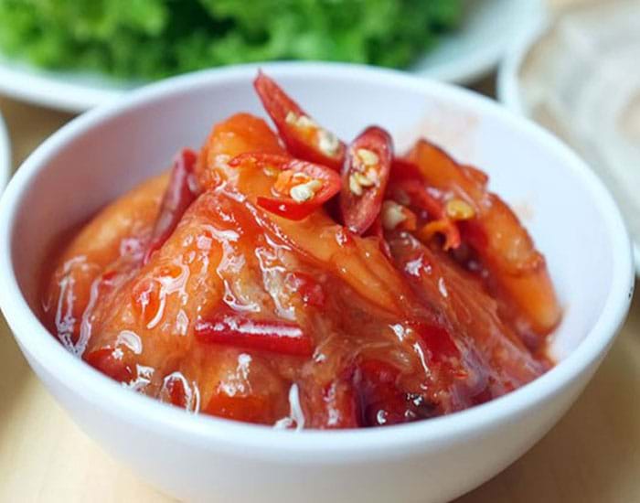 Mắm tôm chua Dì Cẩn đặc sản làm quà ngon ở Đà Nẵng
