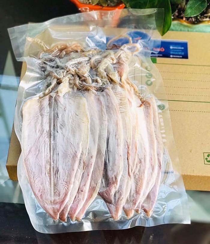 Mua mực câu khô Đà Nẵng loại 1 ở LanGift